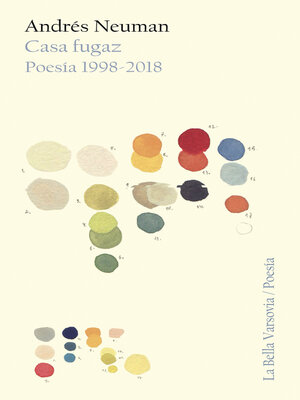 cover image of Casa fugaz. Poesía 1998-2018